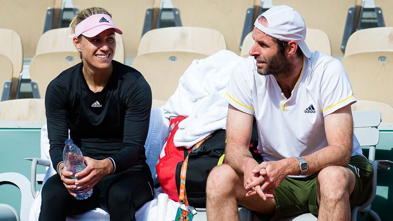 Torben Beltz (r.) hat in der Vergangenheit oft mit Angelique Kerber zusammengearbeitet.