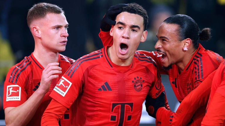 Verlängern Joshua Kimmich (v.l.), Jamal Musiala und Leroy Sane beim FC Bayern?