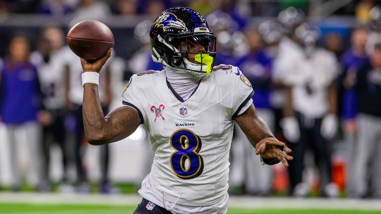 PLATZ 10: Lamar Jackson (American Football/Baltimore Ravens) - 96 Millionen Euro