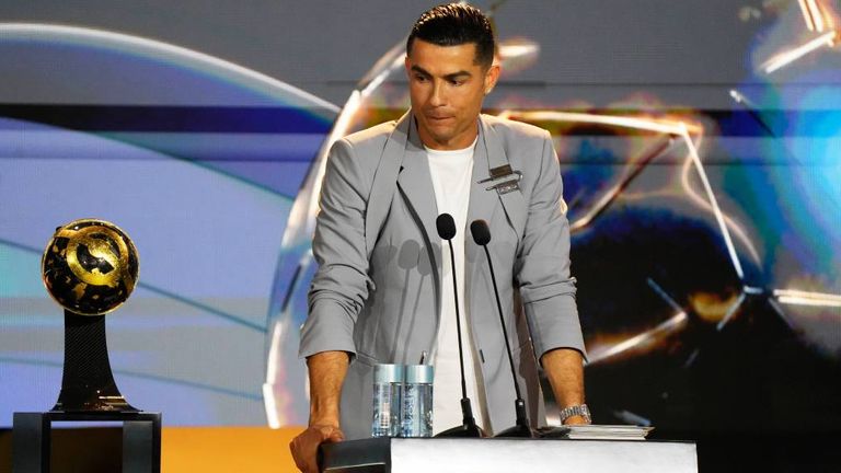 Cristiano Ronaldo hält die Ballon-d'Or-Wahl für "unfair".