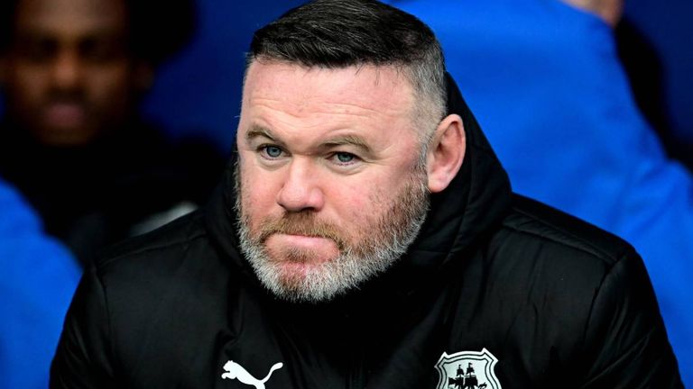 Bislang glücklos als Trainer: Wayne Rooney.