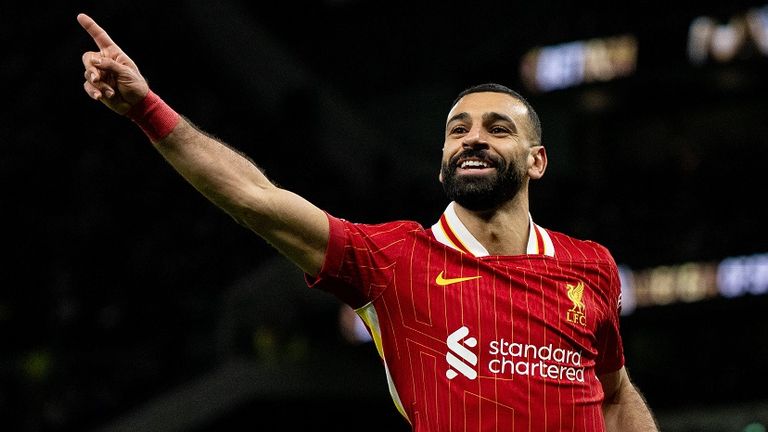 Liverpools Superstar Mohamed Salah spielt aktuell ganz groß auf.