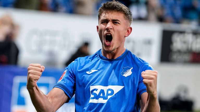 Tom Bischof startet in dieser Saison bei der TSG Hoffenheim so richtig durch.