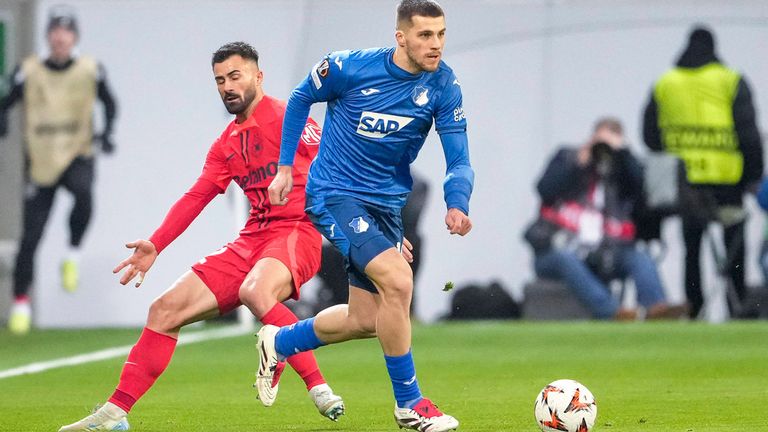 TSG Hoffenheim gegen Steaua Bukarest in der Europa League.