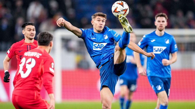 TSG Hoffenheim gegen Steaua Bukarest in der Europa League.