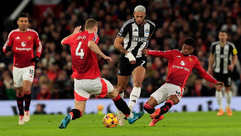 Manchester United gegen Newcastle