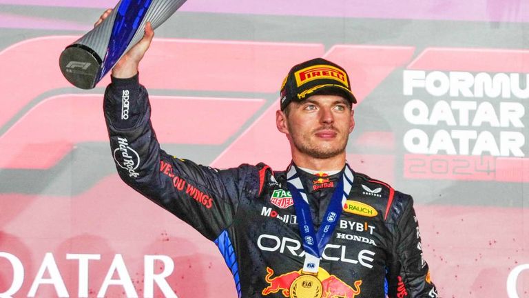 Max Verstappen triumphiert auch in Katar. 