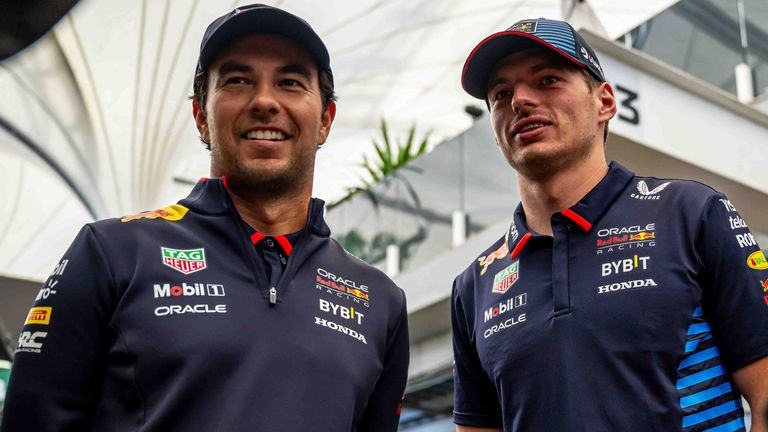 Fährt Sergio Perez (l.) auch in der nächsten Saison neben Max Verstappen im Red Bull?