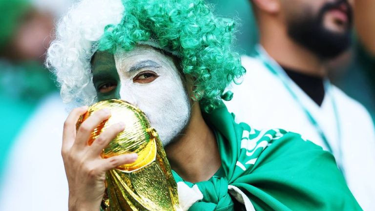 Die Fußball-WM 2034 findet offiziell in Saudi-Arabien statt.