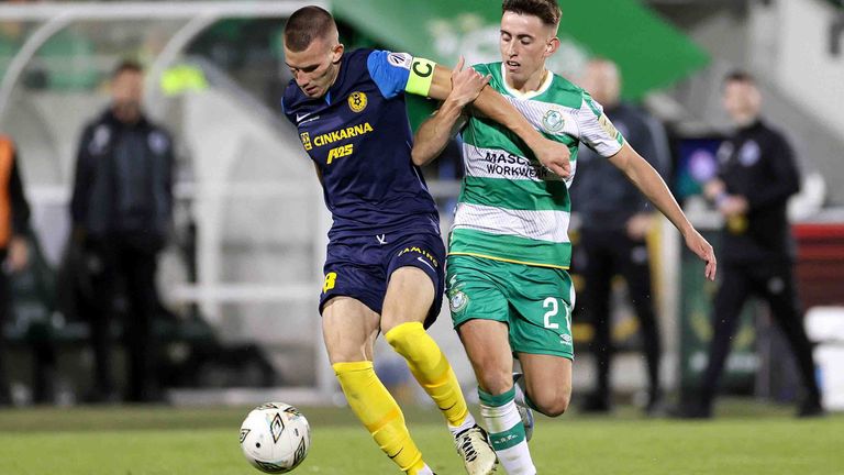 David Zec (l.) kommt von NK Celje zu Holstein Kiel.