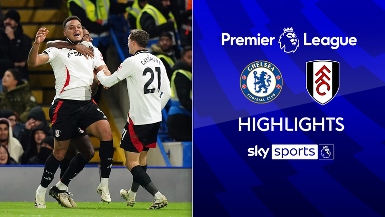 Chelsea-Fulham Premier League highlights.