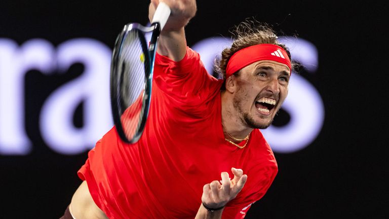 Alexander Zverev peilt bei den Australian Open seinen ersten Grand-Slam-Titel an.