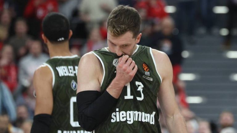 Andreas Obst nach der Niederlage gegen Virtus Bologna.