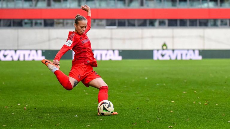 Ana Maria Guzman spielt seit 2023 beim FC Bayern München.