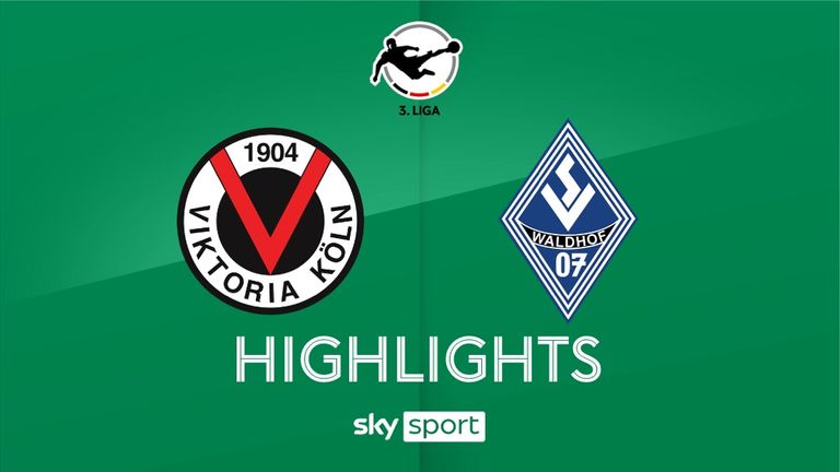 Spieltag 21: Viktoria Köln - SV Waldhof Mannheim - 2024/25 - 3. Liga