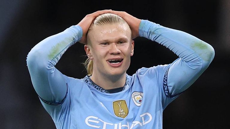 Erling Haaland und Manchester City droht in der Champions League das Aus nach der Gruppenphase.