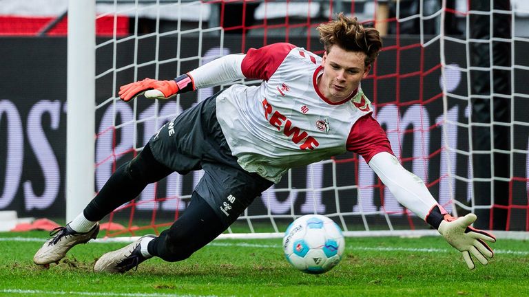 Jonas Urbig verlässt den 1. FC Köln in Richtung FC Bayern. 