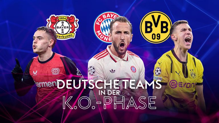 Mit wem bekommen es Leverkusen, Bayern & der BVB in der K.o.-Runde der Champions League zu tun?