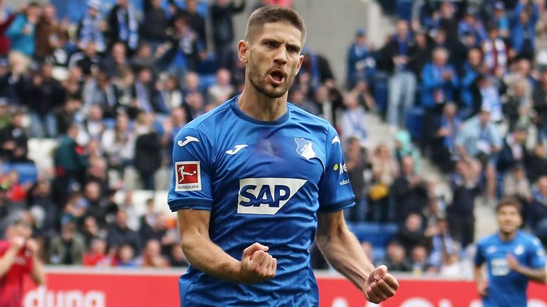 Andrej Kramaric steht seit 2016 bei der TSG Hoffenheim unter Vertrag.