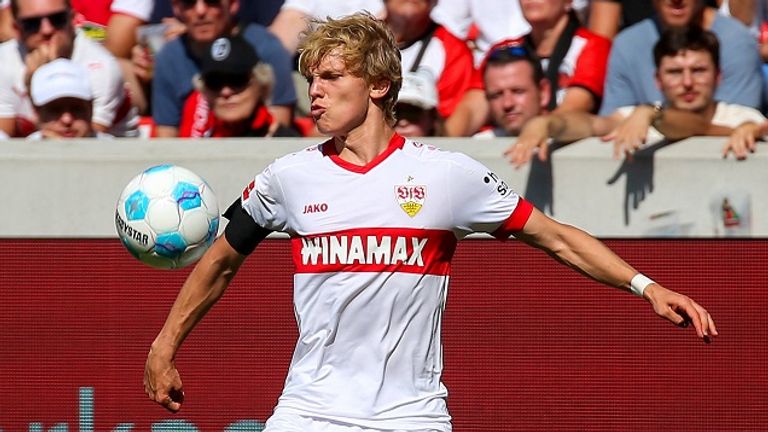 Frans Krätzig war zuletzt an den VfB Stuttgart ausgeliehen.