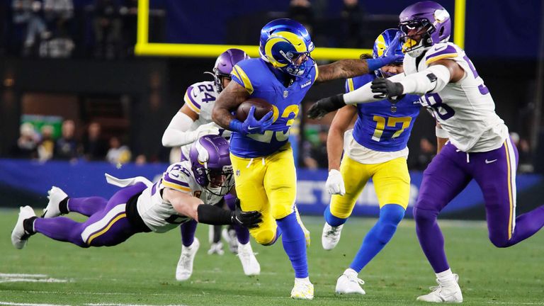 Die Los Angeles Rams stehen in der nächsten Runde in den NFL-Playoffs.