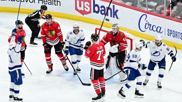 Die Chicago Blackhawks haben trotz Führung verloren.