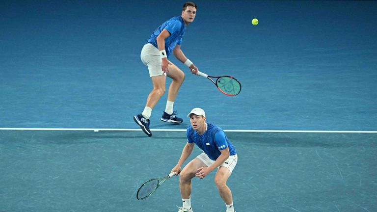 Henry Patten und Harri Heliovaara triumphieren bei den Australian Open.