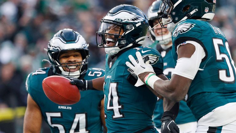 Die Philadelphia Eagles stehen zum insgesamt fünften Mal in ihrer Franchise-Geschichte im Super Bow.