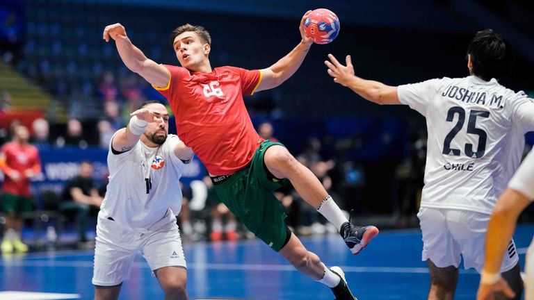 Portugal gewinnt das Duell gegen Chile mit 46:28.