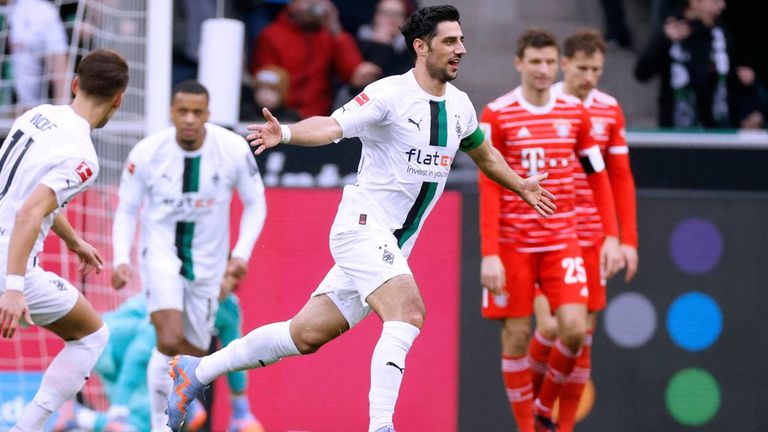 Lars Stindl schoss in seiner Karriere vier Tore gegen den FC Bayern.