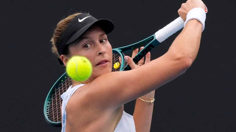 Tatjana Maria ist beim WTA-Turnier in Singapur in die 2. Runde eingezogen.