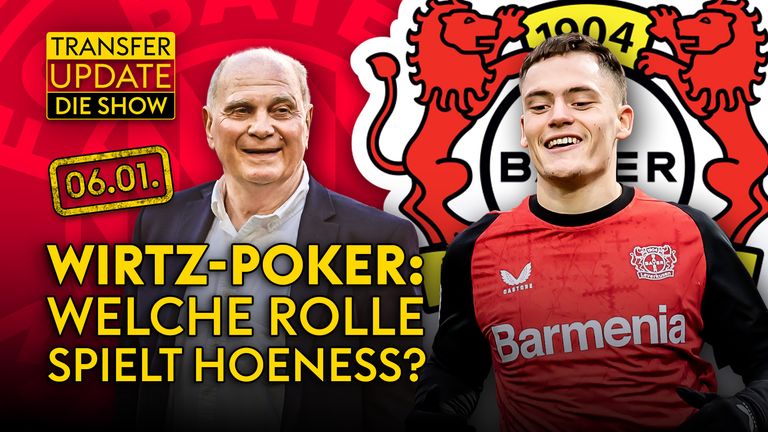 Bayerns neuer Wirtz-Plan – diese Rolle spielt Hoeneß im Poker – Sahins Transfer-Wünsche: Auf diesen Positionen will der BVB-Trainer nachlegen - Selke-Klausel enthüllt: Zukunft beim HSV-Stürmer offen – Das und mehr heute in Transfer Update - die Show.