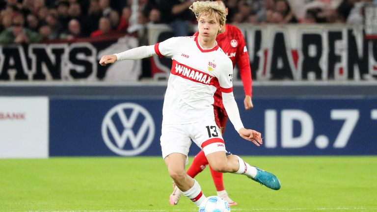 Frans Krätzig verlässt den VfB Stuttgart bereits im Winter wieder.