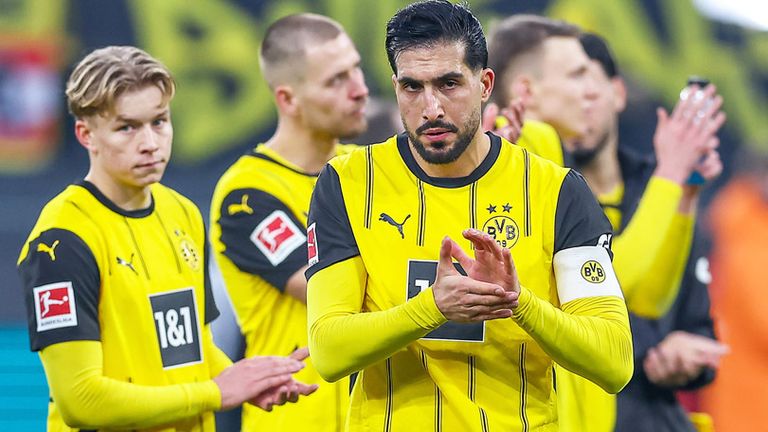 Emre Can (vorne) und der BVB befinden sich in einer Krise.