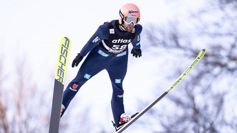 Pius Paschke war mit seiner Leistung in Willingen nicht zufrieden.