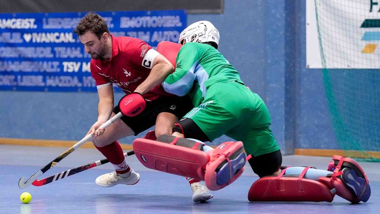 Nicolas Proske erzielt auch gegen Polen einen Treffer.