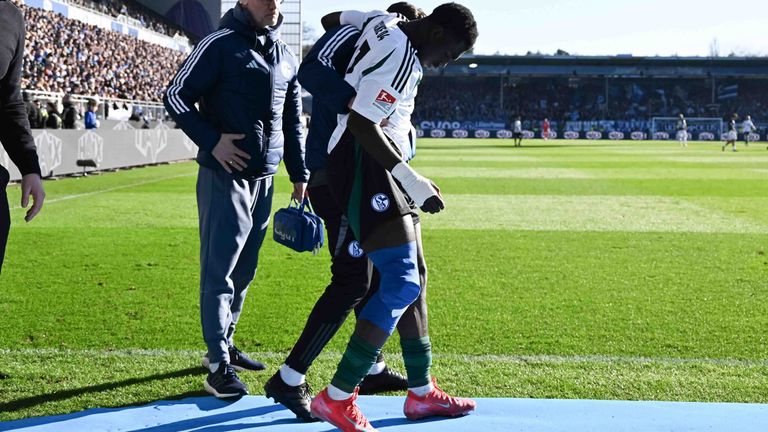 Zaid Tchibara fällt beim FC Schalke 04 mehrere Monate aus.