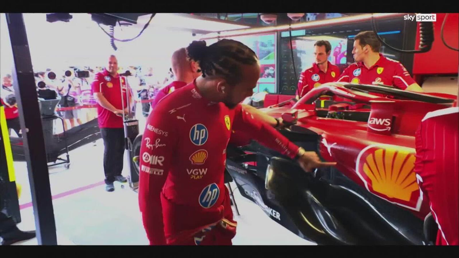 Hamilton in Rot - mit der Energie eines Rookies | Formel 1 News | Sky Sport