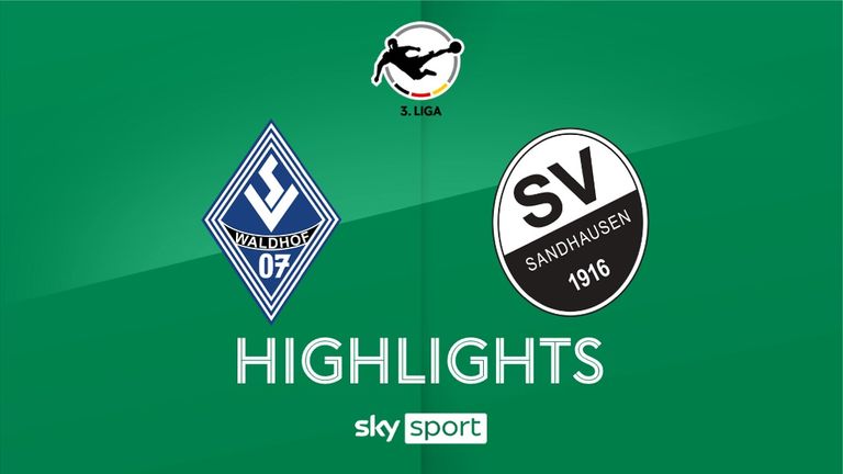 Spieltag 28: SV Waldhof Mannheim - SV Sandhausen - 2024/25 - 3. Liga