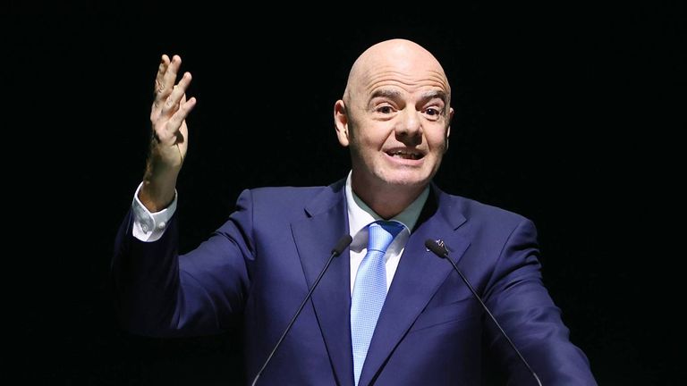 Ägypten will 2032 WM-Gruppenspiele austragen - und wirbt dafür um das Interesse von Gianni Infantino.