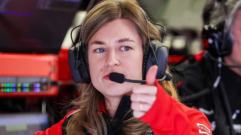 Laura Müller ist die erste Renningenieurin bei einem Team der Formel 1.