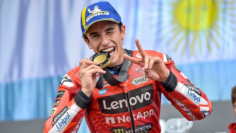 Marc Marquez gewinnt MotoGP-Rennen in Argentinien