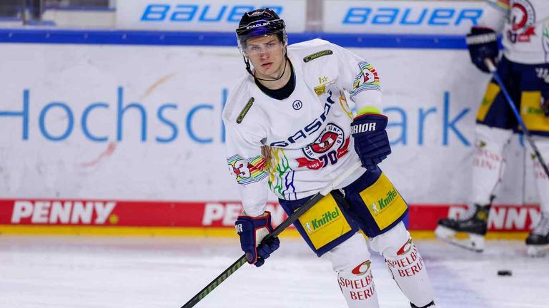 Leo Pföderl von den Eisbären Berlin ist der beste Spieler in der DEL.