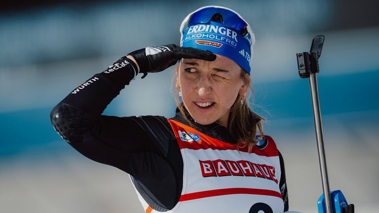 Franziska Preuß ist die deutsche Biathlon-Hoffnung bei den Frauen.