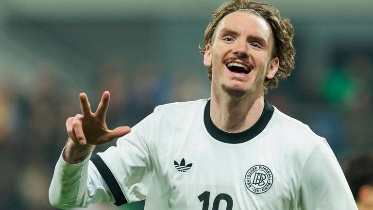 Nick Woltemade hat dreifach für die U21 getroffen.