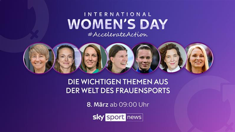 Sky berichtet auch in diesem Jahr über den Weltfrauentag mit dem Motto "Accelerate Action".