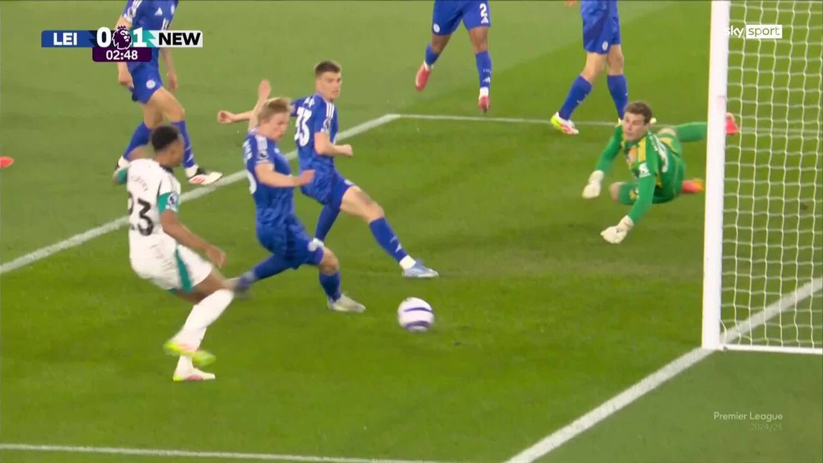 :/streamable.com/leicester 1 1 Leicester 0:1 NEWCASTLE | Murphy mit der schnellen Führung (2. Min ...