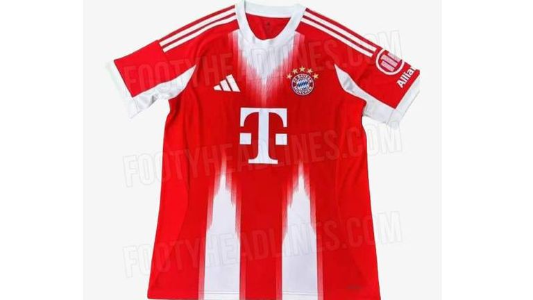 So soll das neue Heimtrikot der Bayern aussehen. (Quelle: Footy Headlines)