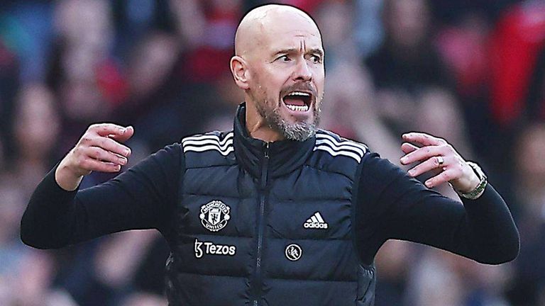 Erik ten Hag trainierte zuletzt Manchester United.