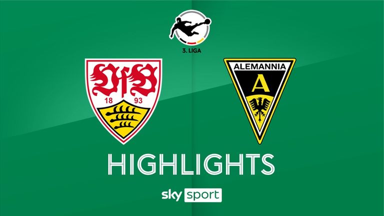 Spieltag 36: VfB Stuttgart II - Alemannia Aachen - 2024/25 - 3. Liga